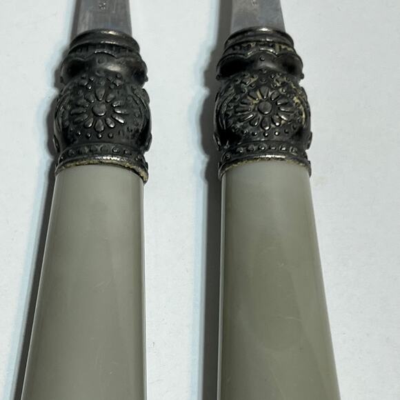 Pioneer Woman Cowgirl Lace pearl gray 3 pc set Flatware 3 forks 3 knives ONLY DC - Picture 9 of 16